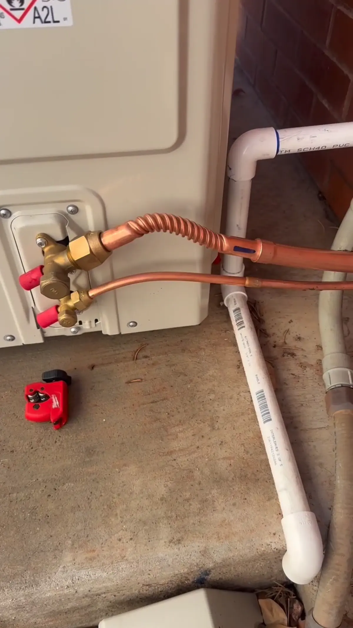 AC refrigerant line connections in St. George, UT
