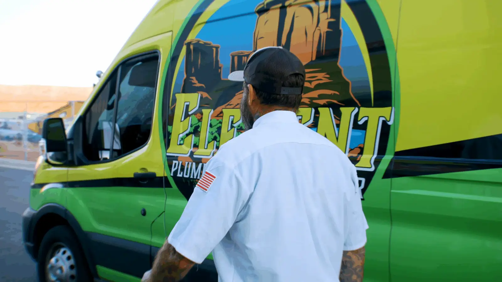 Element technician heading to heater maintenance job in St. George, UT